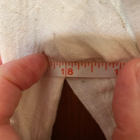 Wedding dress handmade 1975 muslin, lace size 12 - Picture 8 of 17